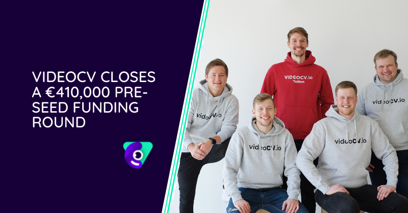 VideoCV Closes A €410,000 Pre-Seed Funding Round